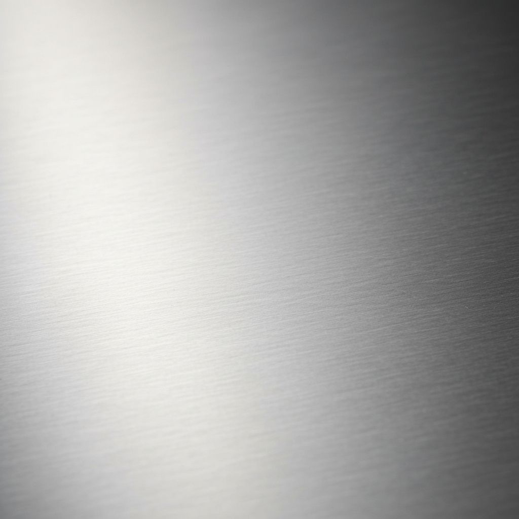 Close-up of premium 18/10 stainless steel surface showing quality finish
