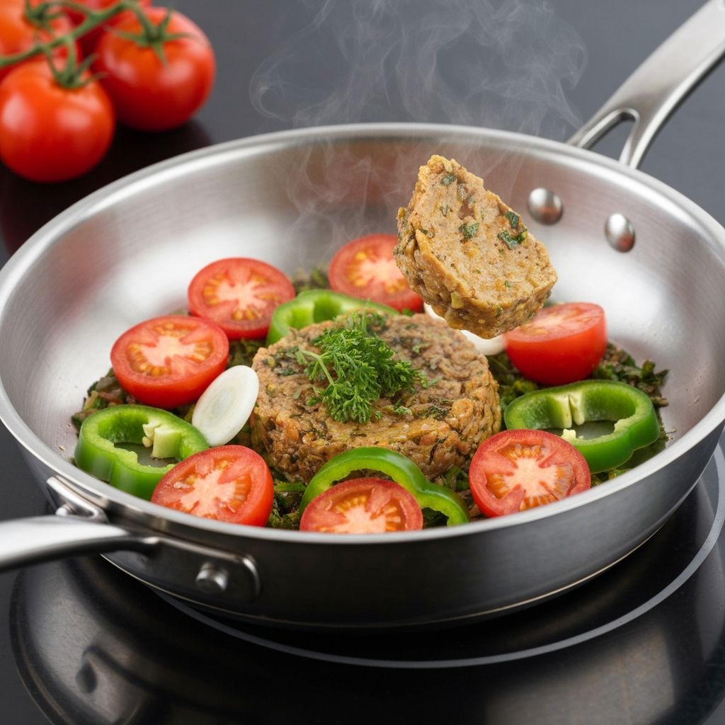 Professional cooking with Goldilocks cookware - various recipes and techniques