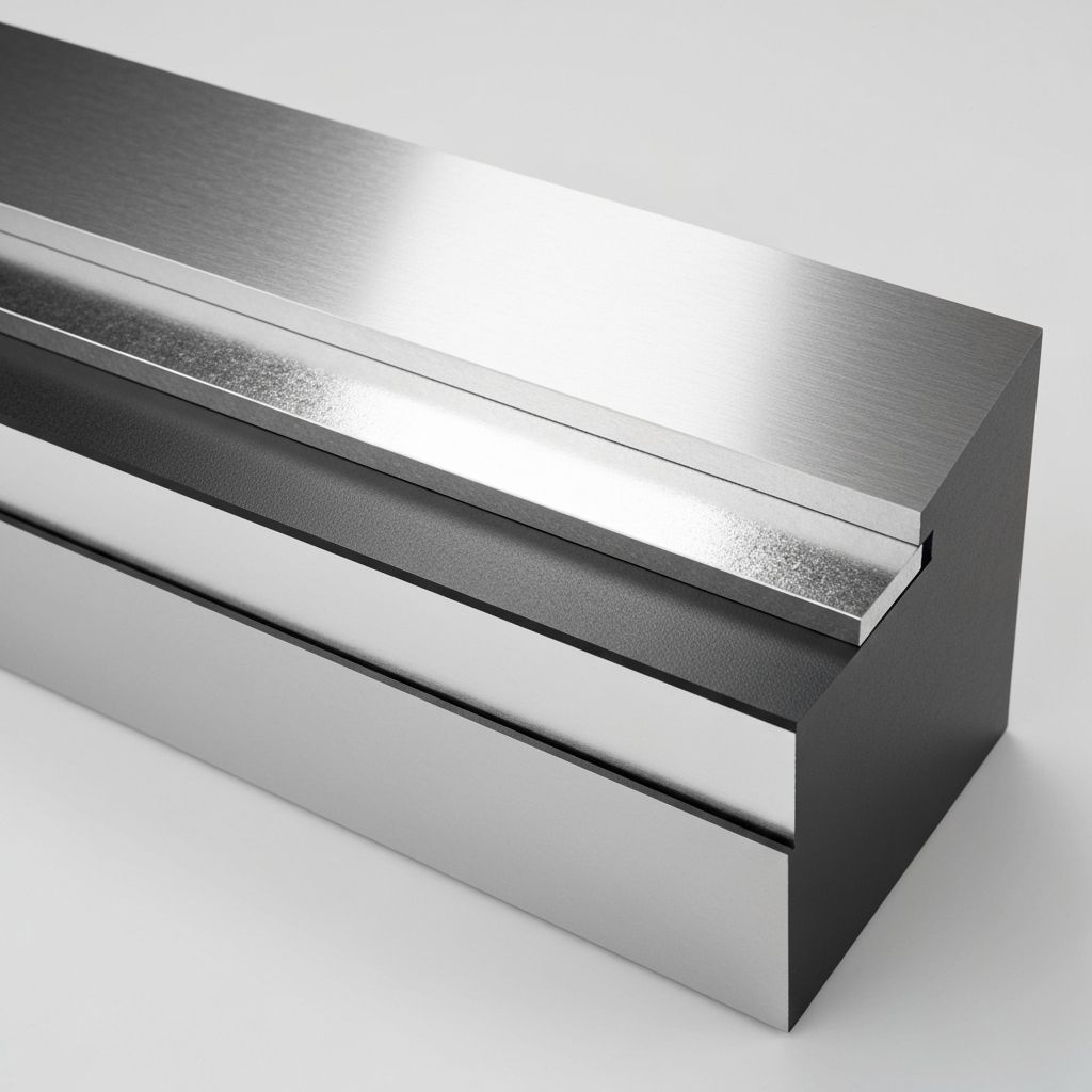 Tri-ply stainless steel construction detail showing three metal layers